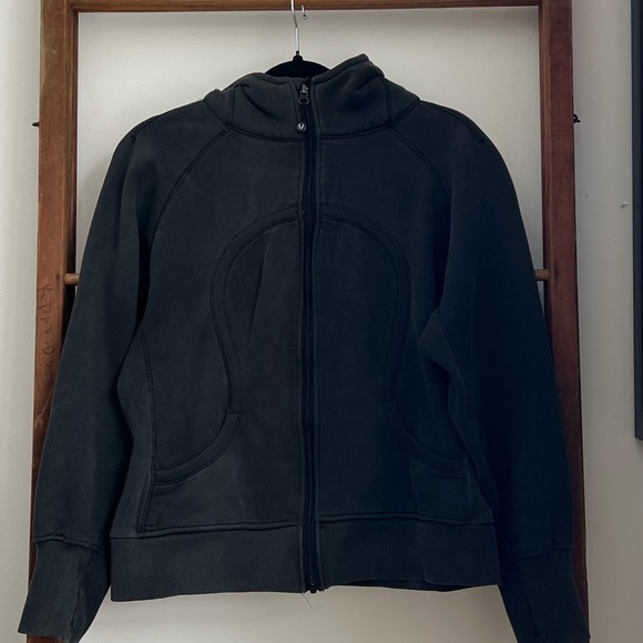 Classic Lululemon Black Zip-Up Hoodie - Picture 2 of 3
